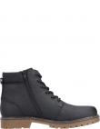 RIEKER zābaki vīriešiem, Melna, Men's boots