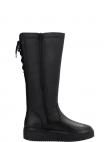 RIEKER garie zābaki sievietēm, Melna, Ladies' boots