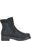 RIEKER zābaki sievietēm, Melna, Ladies mid height boots