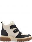 RIEKER zābaki sievietēm, Melna, Ladies mid height boots