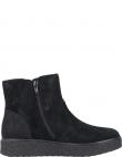 RIEKER zābaki sievietēm, Melna, Ladies mid height boots