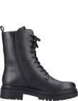 RIEKER zābaki sievietēm, Melna, Ladies mid height boots