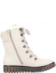 RIEKER zābaki sievietēm, Krēmīga/Smilšu, Ladies mid height boots