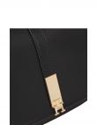 TOMMY HILFIGER plecu soma sievietēm, Melna, Heritage saddle bag