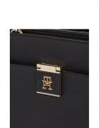 TOMMY HILFIGER plecu soma sievietēm, Melna, Her satchel