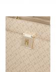TOMMY HILFIGER plecu soma sievietēm, Krēmīga/Smilšu, Her satchel mono