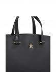TOMMY HILFIGER rokassomiņa sievietēm, Melna, Modern tote