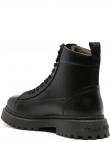 TOMMY JEANS zābaki ar apsildi vīriešiem, Melna, Warm lining boot