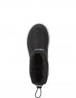 TOMMY JEANS sieviešu zābaki ar apsildi, Melna, Padded flat boot