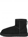 UGG apsildāmi zābaki sievietēm, Melna, Classic mini II warm boots