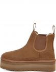 UGG apsildāmi zābaki sievietēm, Brūna, Neumel platform warm boots