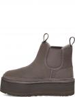 UGG apsildāmi zābaki sievietēm, Pelēka, Neumel platform warm boots