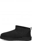 UGG apsildāmi zābaki vīriešiem, Melna, Classic ultra mini warm boots