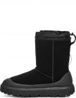 UGG apsildāmi zābaki vīriešiem, Melna, Classic short warm boots