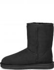 UGG apsildāmi zābaki vīriešiem, Melna, Classic short warm boots