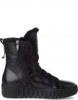 TAMARIS sievietēm, Wl lace boot, Melna