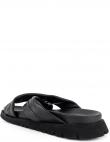 BRANDSON čības vīriešiem, Melna, Slippers