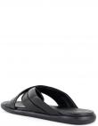 BRANDSON čības vīriešiem, Melna, Slippers