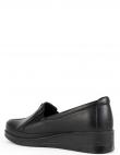 LA CONTE kurpes sievietēm, Melna, Loafers