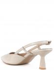 LA CONTE augstpapēžu kurpes sievietēm, Krēmīga/Smilšu, Pumps