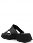 SERGIO MORETTI čības sievietēm, Melna, Slippers