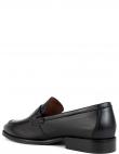 SERGIO MORETTI kurpes vīriešiem, Melna, Loafers