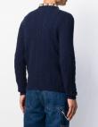 POLO RALPH LAUREN zils vīriešu vilnas džemperis