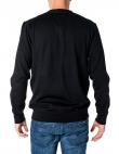 POLO RALPH LAUREN melns vīriešu vilnas džemperis