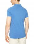 SUPERDRY vīriešu zils kokvilnas polo krekls VINTAGE DESTROYED PIQUE POLO SHIRT