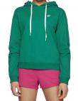 Sieviešu zaļš džemperis ar kapuci BLD010 4F