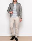 GEOX stilīga vīriešu dūnu pelēkas krāsas jaka