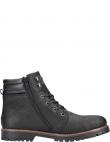 RIEKER zābaki vīriešiem, Melna, Men's boots