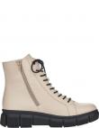 RIEKER zābaki sievietēm, Krēmīga/Smilšu, Ladies mid height boots