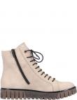 RIEKER zābaki sievietēm, Krēmīga/Smilšu, Ladies mid height boots