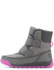 SOREL pelēki zābaki ar siltinājumu meitenēm TODDLER WHITNEY™ II STRAP WP booties