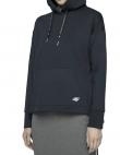 Sieviešu tumši pelēks džemperis ar kapuci BLD014 4F