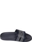 TOMMY HILFIGER sieviešu zilas čības Webbing slide