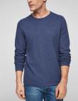 S. OLIVER vīriešu zils džemperis