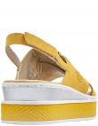 RIEKER sieviešu dzeltenas sandales