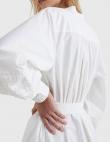 TOMMY HILFIGER sieviešu balta kleita