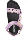 VERSACE JEANS COUTURE sieviešu violetas sandales