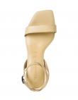 TAMARIS sieviešu krēmīgas krāsas elegantas sandales