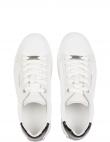 CALVIN KLEIN sieviešu balti ikdienas apavi Lace up sport shoe