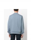 CALVIN KLEIN vīriešu pelēks džemperis Micro logo repreve sweatshirt