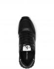 CALVIN KLEIN JEANS sieviešu melni ikdienas apavi CHUNKY SNEAKER RIBBON W