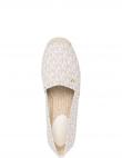 MICHAEL KORS sieviešu balti ikdienas apavi espadrilles Kendrick slip on shoe