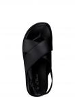 S. OLIVER vīriešu melnas sandales SANDALS