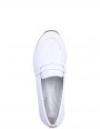 REMONTE sieviešu balti zempapēžu apavi LOAFERS