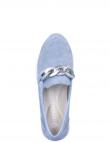 REMONTE sieviešu zili zempapēžu apavi LOAFERS