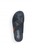 RIEKER vīriešu zilas čības SLIPPERS